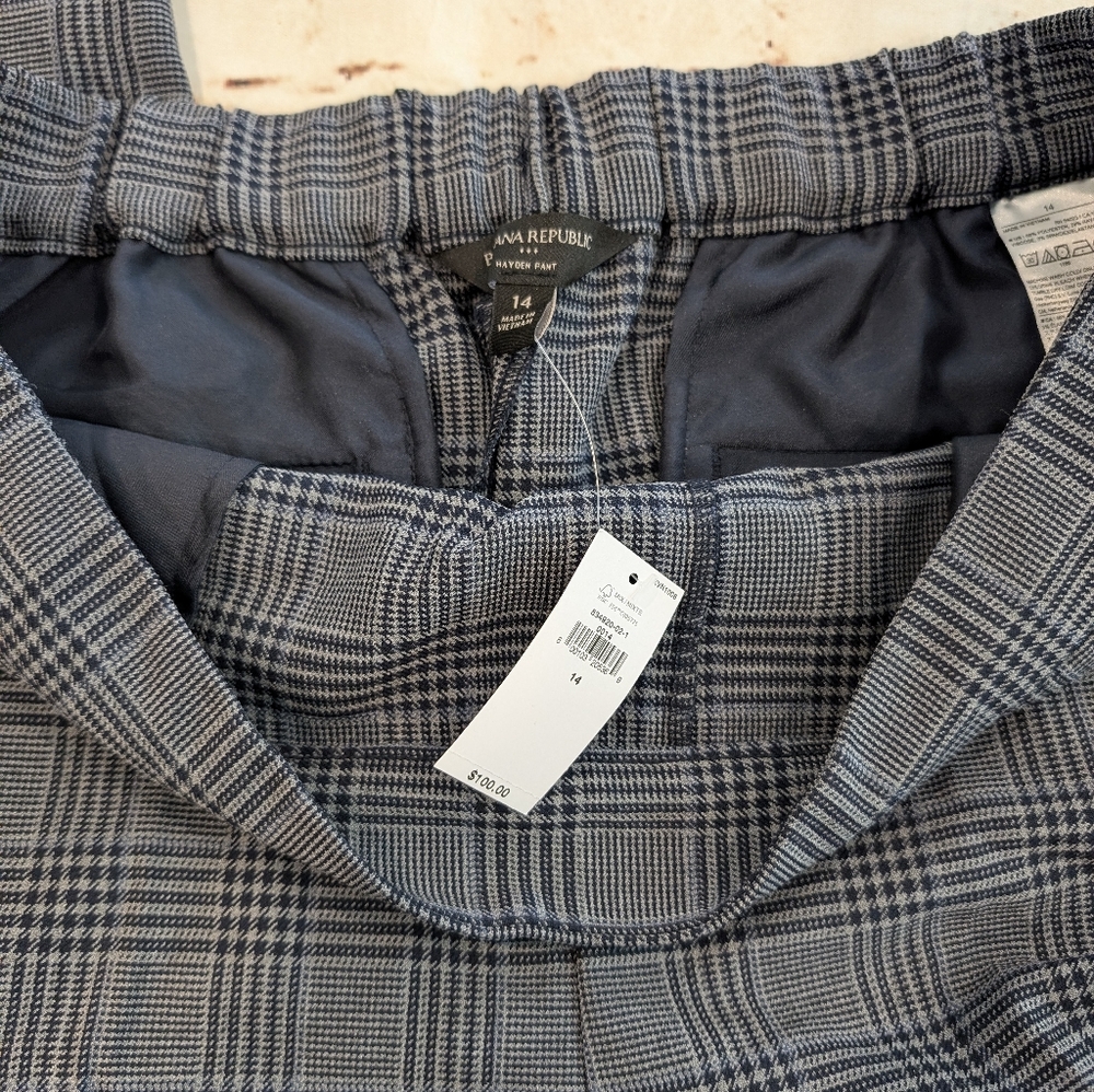 SALE NWT Banana Republic Hayden Taper Pant - Picture 7 of 10